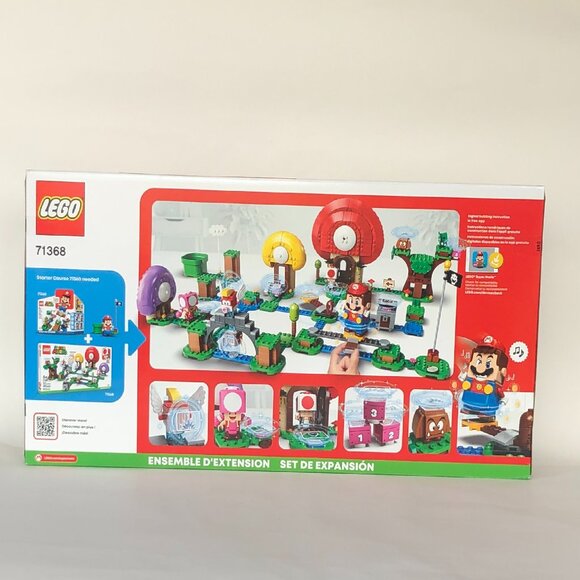 Brand New Lego Super Mario Toad's Treasure Hunt Expansion Set 71368 - Picture 7 of 9